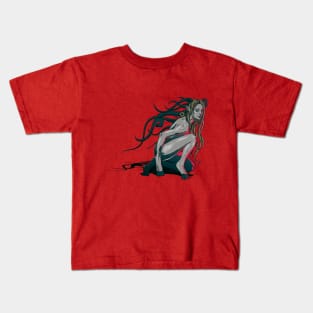 goat queen! shub niggurath Kids T-Shirt